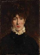 Alfred Stevens A portrait of Sarah Bernhardt oil painting picture wholesale